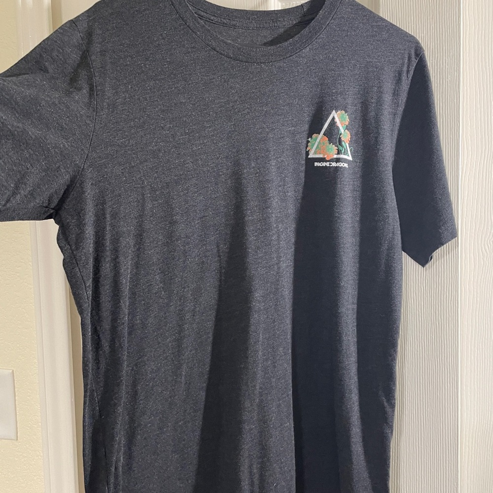 Imagine Dragons Band T-Shirt 2018 Evolve World Tour Mens Large Charcoal Gray